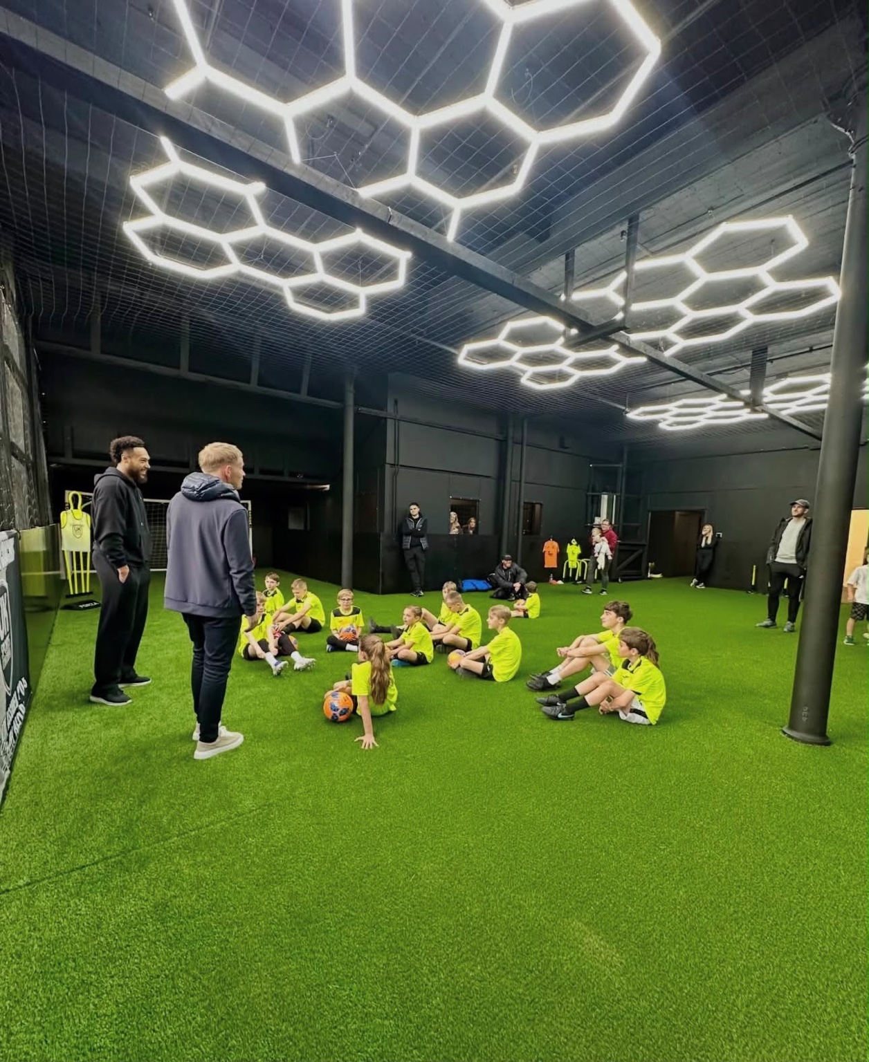 UK Sports Arena group coaching session at Welkin Mill