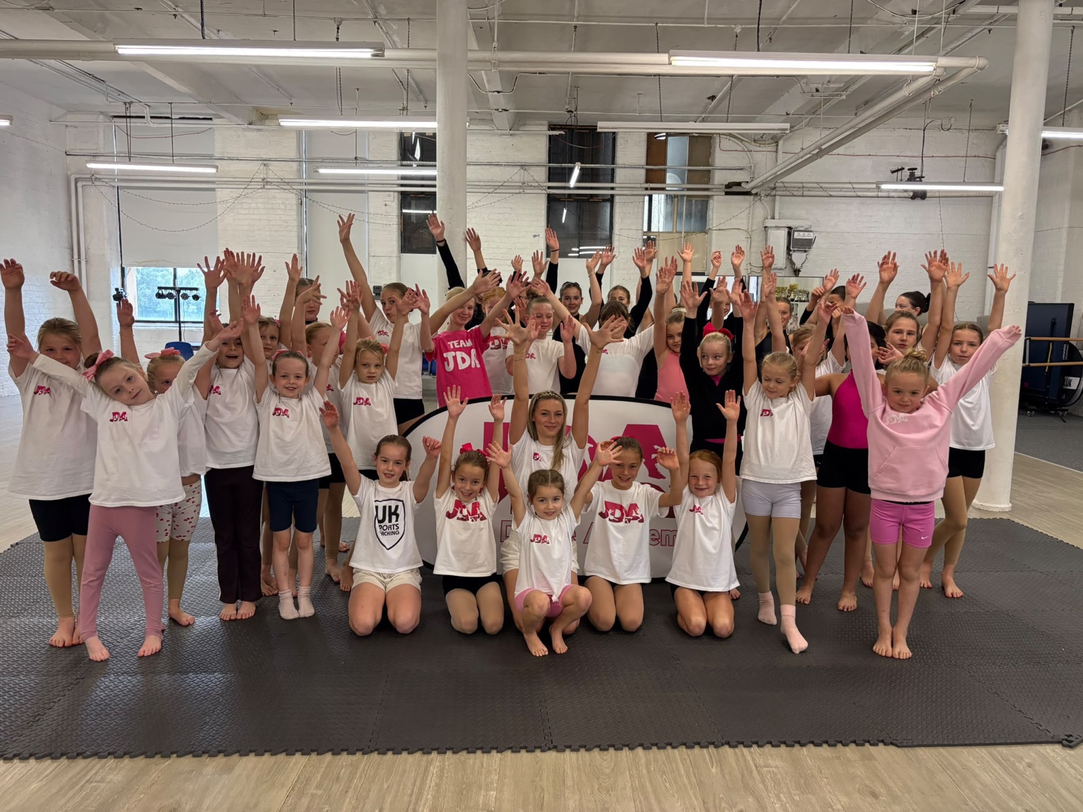 Just Dance Academy dancers at the JDA studio